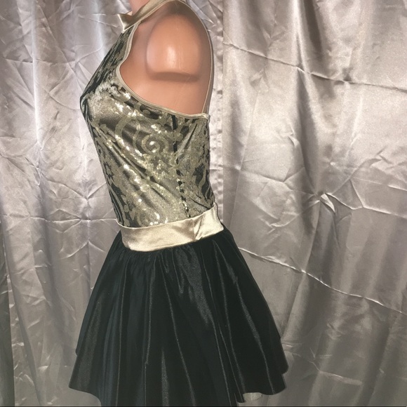 Ballet Gold Baroque Leotard Tutu princess Dress - Picture 5 of 7